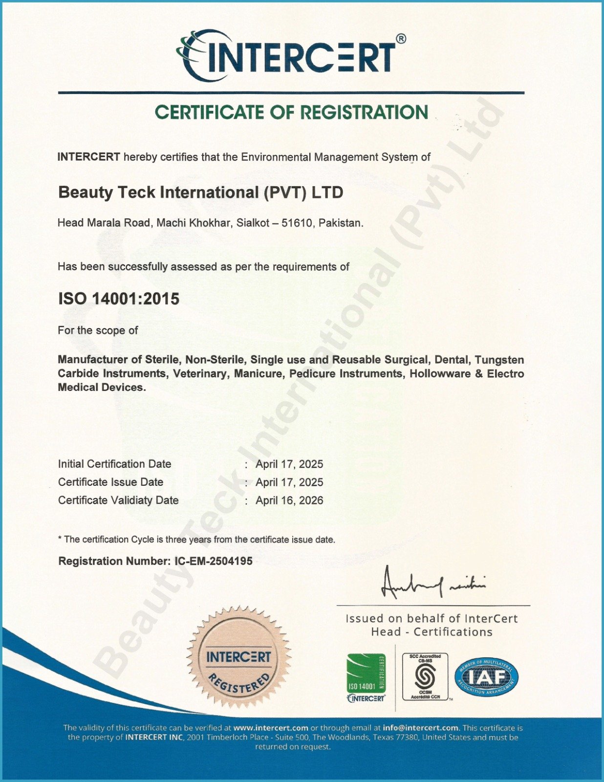 Scrum Master Certificate